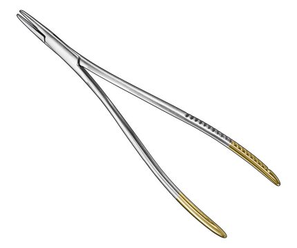 TENNIS, needle holder